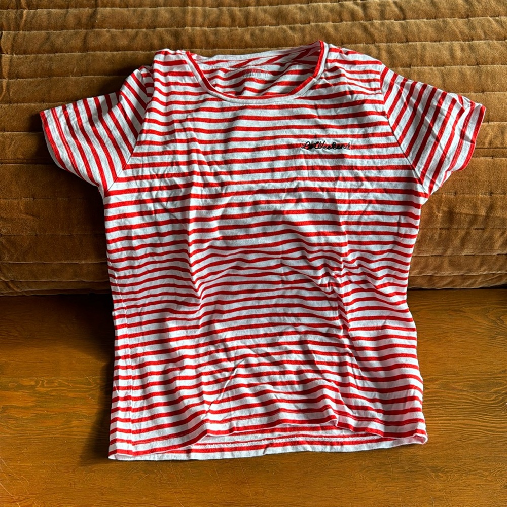 J. Crew Collector Tee, Le Weekend